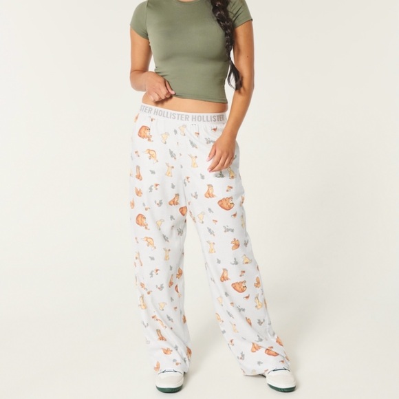 Hollister Wide-Leg 24/7 Pajama Pants XS - Picture 1 of 6
